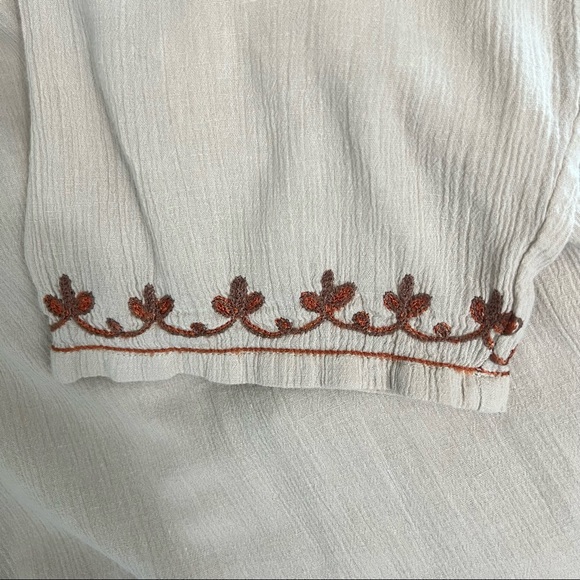 Embroidered V-Neck Tunic - Picture 3 of 4
